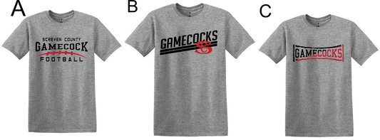 School Shirt- Gamecock Gear GREY Shirt options